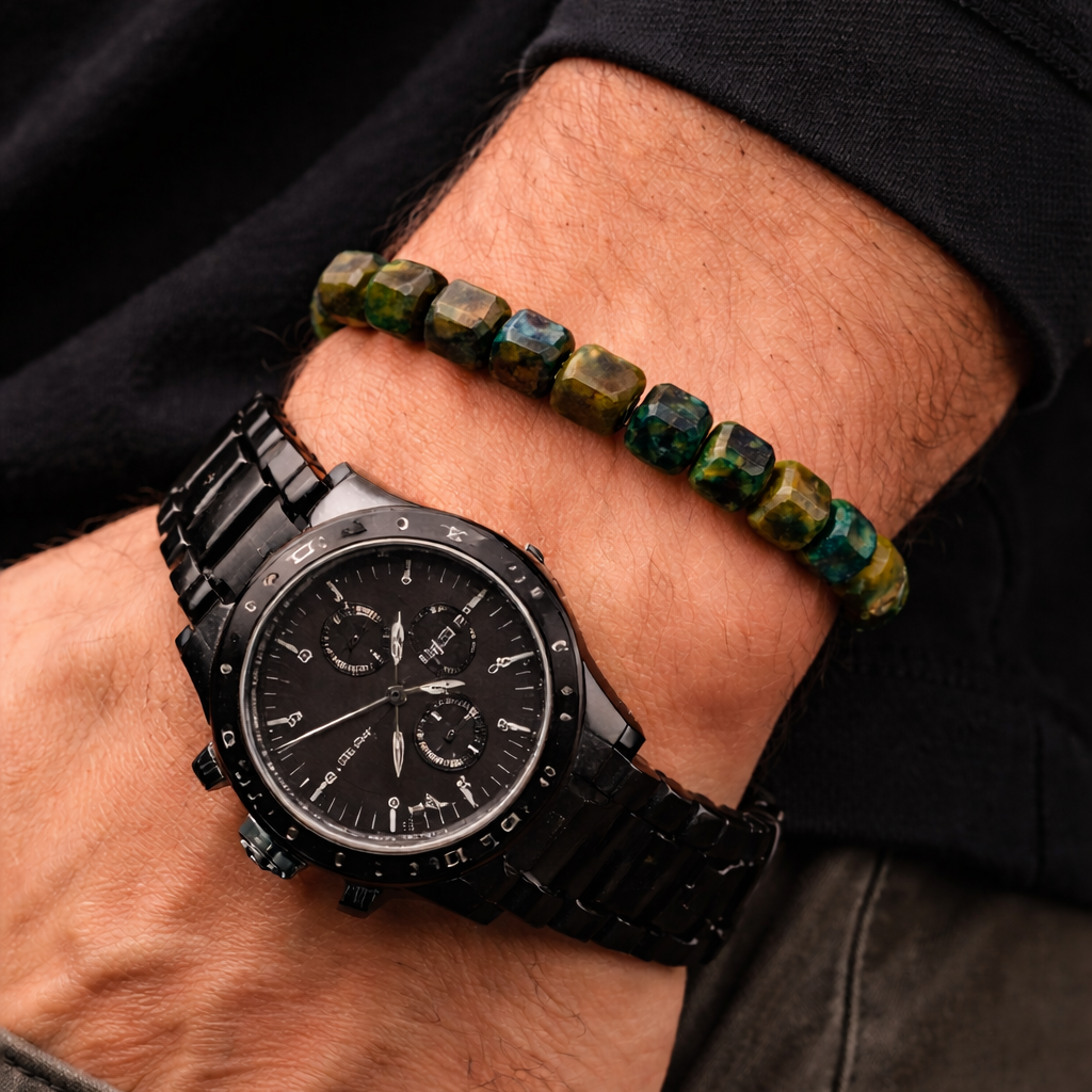 Galaxy Tiger Eye Cube Embracelet™