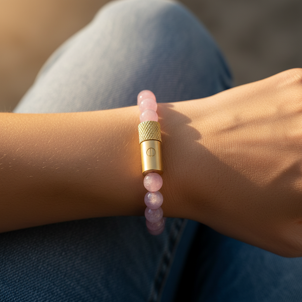 Madagascar Rose Quartz Embracelet™