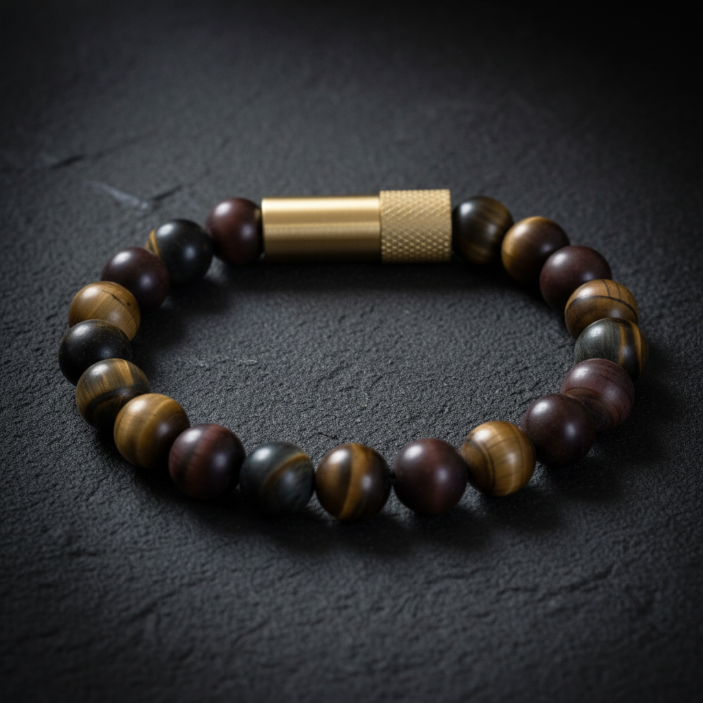 Tri-Color Tiger Eye - Matte Finish Embracelet™