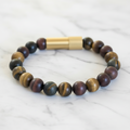 Tri-Color Tiger Eye - Matte Finish Embracelet™