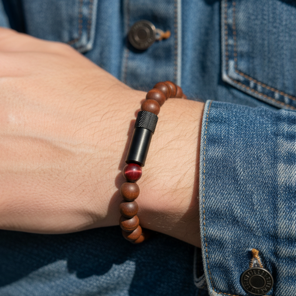 Red Tiger Eye - Matte Finish-Embracelet™