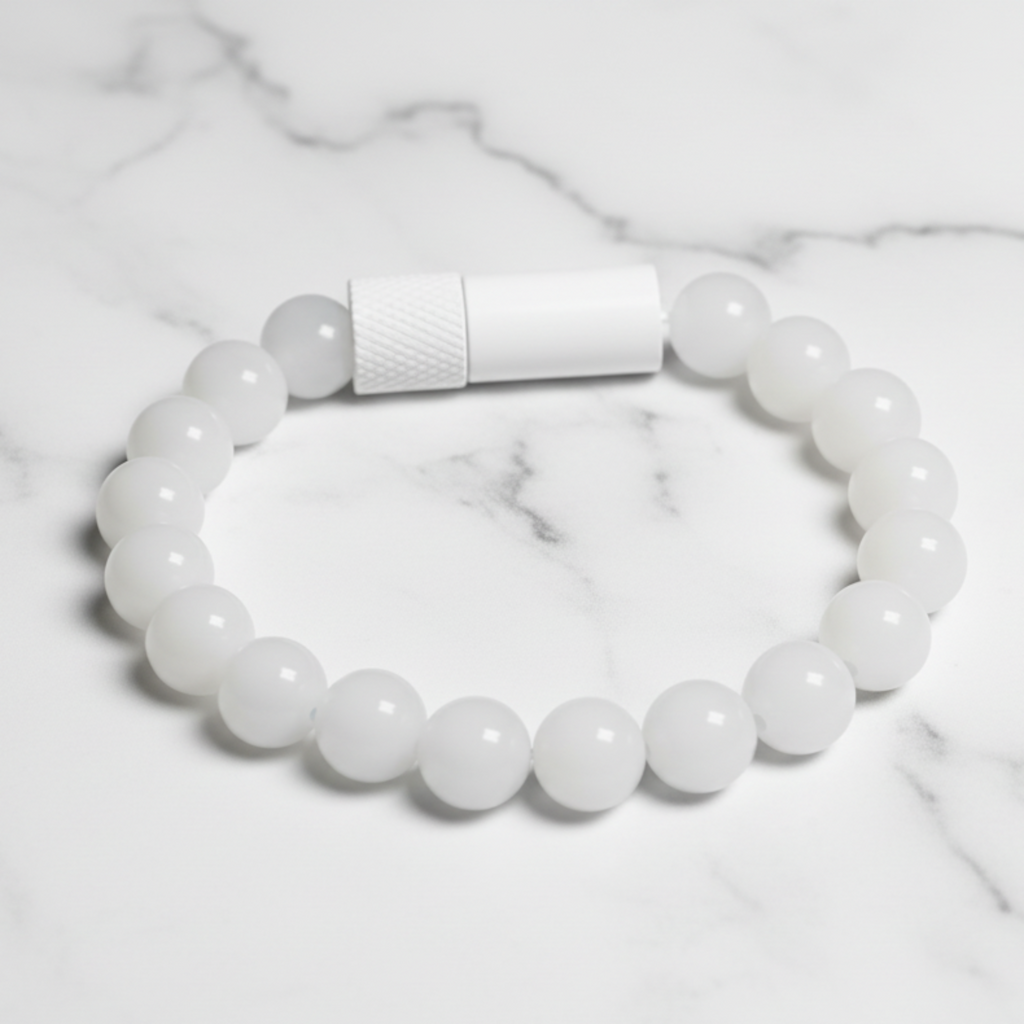 White Jade Bracelet Embracelet™