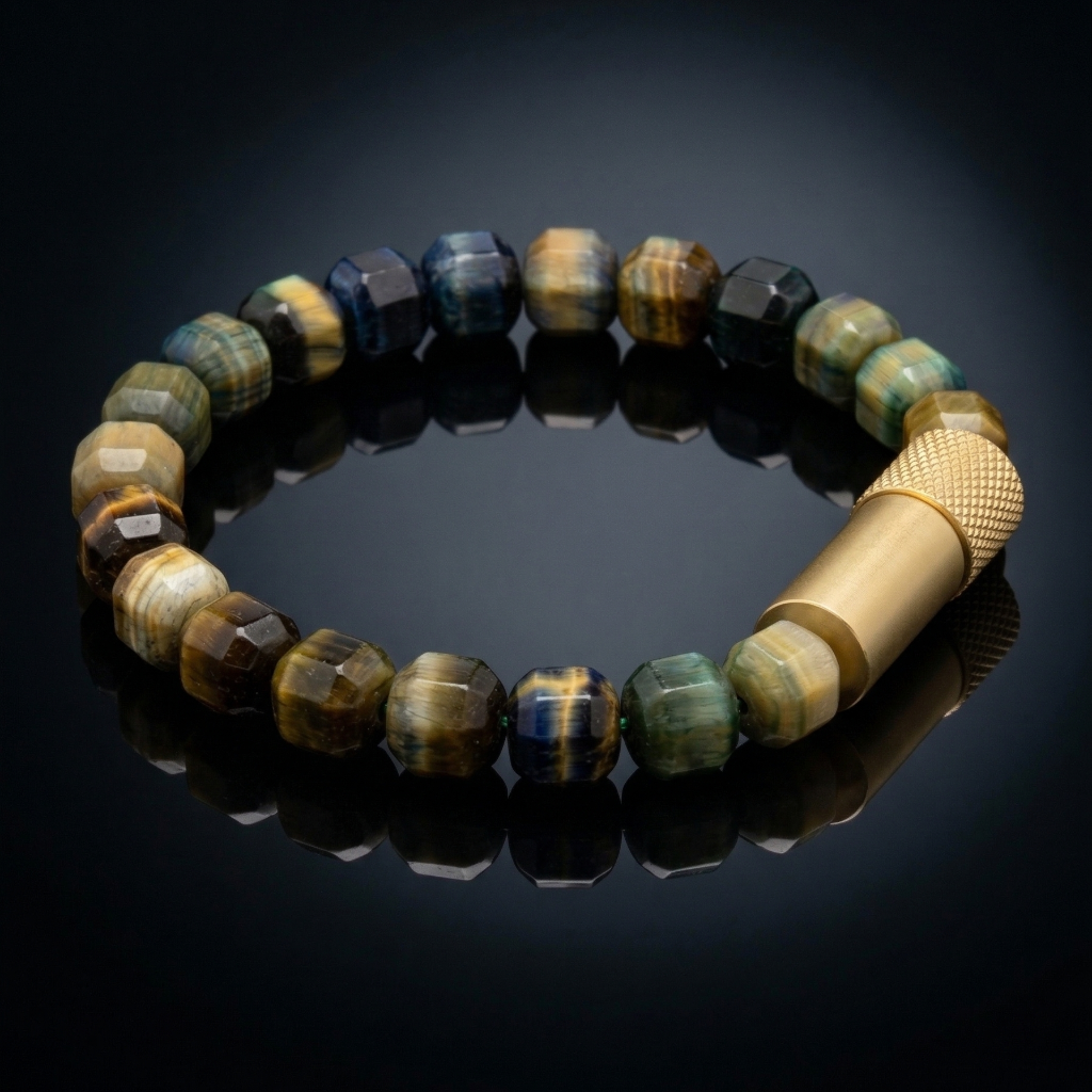 Galaxy Tiger Eye Cube Embracelet™